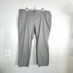Talbots The perfect Chino - grey - plus size 20WP - EUC